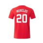 2022-2023 Rangers Matchday Short Sleeve T-Shirt (Red) (MORELOS 20)