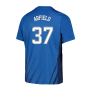 2022-2023 Rangers Training Short Sleeve T-Shirt (Blue) - Kids (ARFIELD 37)