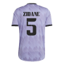 2022-2023 Real Madrid Authentic Away Shirt (ZIDANE 5)