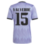 2022-2023 Real Madrid Away Shirt (VALVERDE 15)