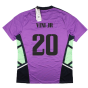 2022-2023 Real Madrid Condivo 22 Training Jersey (Purple) (VINI JR 20)