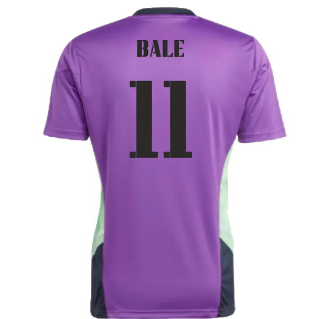2022-2023 Real Madrid Condivo Training Jersey (Purple) (BALE 11)