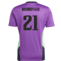 2022-2023 Real Madrid Condivo Training Jersey (Purple) (RODRYGO 21)