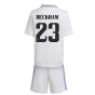2022-2023 Real Madrid Home Mini Kit (BECKHAM 23)