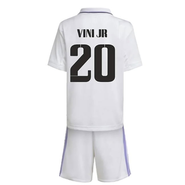 2022-2023 Real Madrid Home Mini Kit (VINI JR 20)