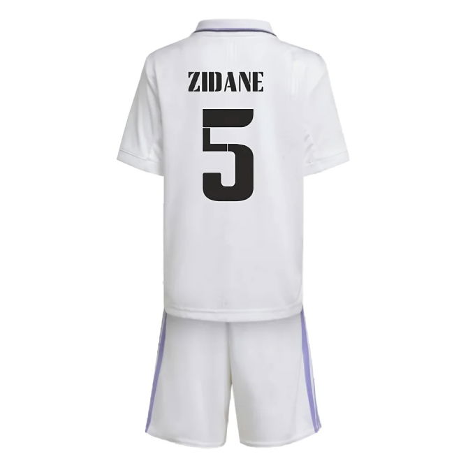 2022-2023 Real Madrid Home Mini Kit (ZIDANE 5)