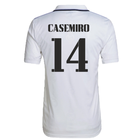 2022-2023 Real Madrid Home Shirt (CASEMIRO 14)