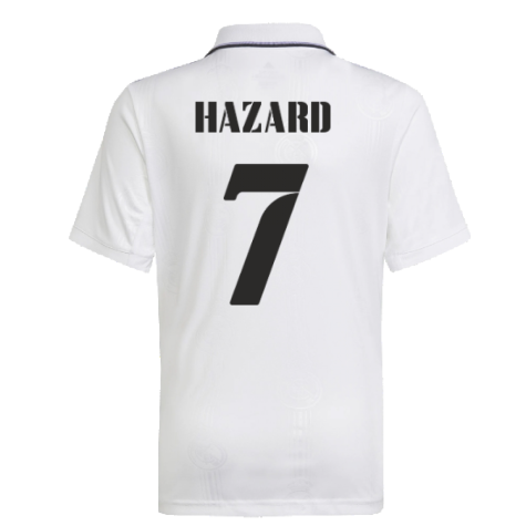 2022-2023 Real Madrid Home Shirt (Kids) (HAZARD 7)