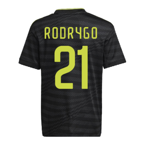 2022-2023 Real Madrid Third Shirt (Kids) (RODRYGO 21)