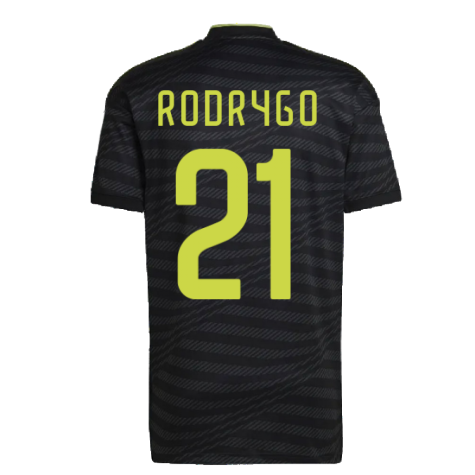 2022-2023 Real Madrid Third Shirt (RODRYGO 21)