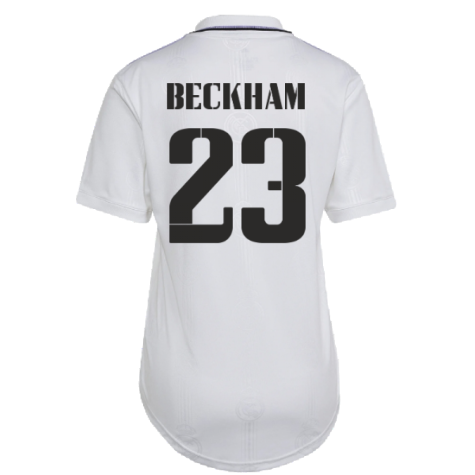 2022-2023 Real Madrid Womens Home Shirt (BECKHAM 23)