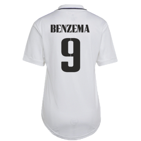 2022-2023 Real Madrid Womens Home Shirt (BENZEMA 9)