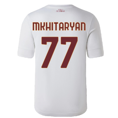 2022-2023 Roma Away Shirt (MKHITARYAN 77)