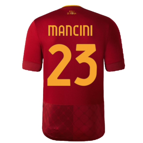 2022-2023 Roma Home Shirt (MANCINI 23)