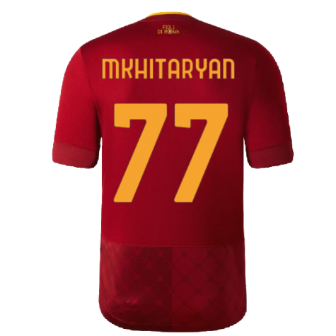 2022-2023 Roma Home Shirt (MKHITARYAN 77)