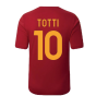 2022-2023 Roma Pre-Game Warmup Jersey (Home) (TOTTI 10)