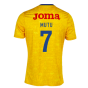 2022-2023 Romania Pre-Match Warm Up Shirt (Yellow) (MUTU 7)