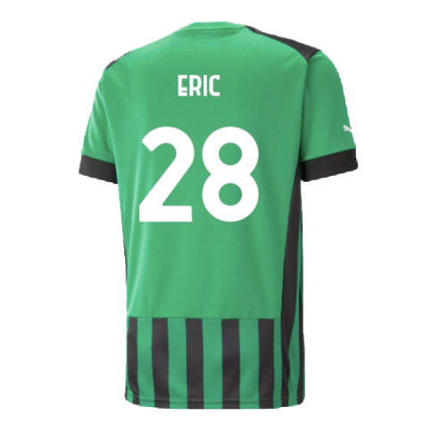 2022-2023 Sassuolo Home Shirt (Eric 28)