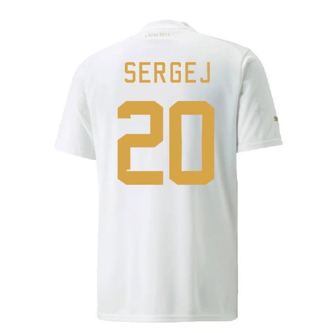 2022-2023 Serbia Away Shirt (SERGEJ 20)