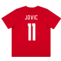 2022-2023 Serbia Ftbl Core Tee (Red) (JOVIC 11)