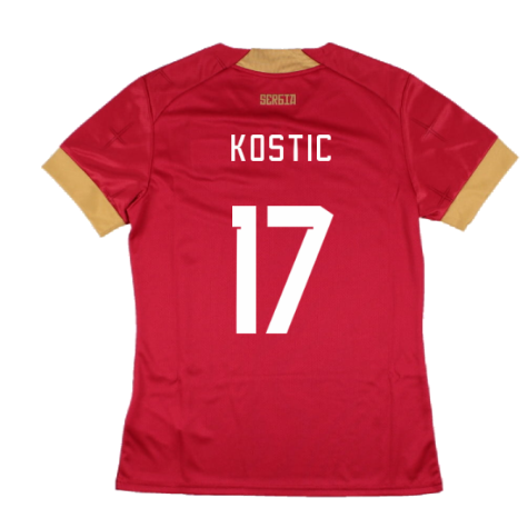 2022-2023 Serbia Home Shirt (Womens) (KOSTIC 17)