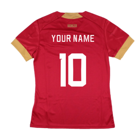 2022-2023 Serbia Home Shirt (Womens) (Your Name)
