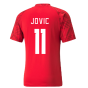 2022-2023 Serbia Pre-Match Jersey (Red) (JOVIC 11)