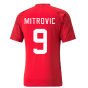 2022-2023 Serbia Pre-Match Jersey (Red) (MITROVIC 9)