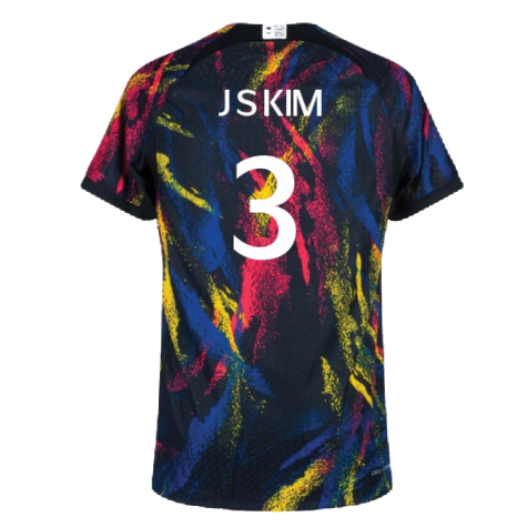 2022-2023 South Korea Away Match Vapor Shirt (J S KIM 3)