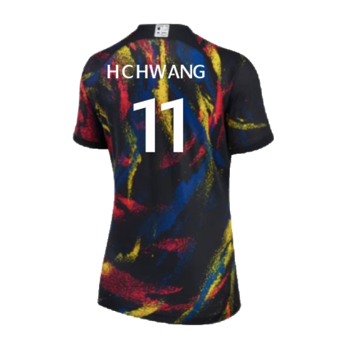 2022-2023 South Korea Away Shirt (Ladies) (H C HWANG 11)