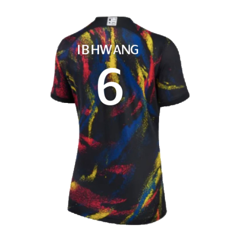 2022-2023 South Korea Away Shirt (Ladies) (I B HWANG 6)