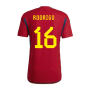 2022-2023 Spain Authentic Home Shirt (Rodrigo 16)