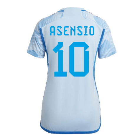 2022-2023 Spain Away Shirt (Ladies) (ASENSIO 10)