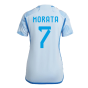 2022-2023 Spain Away Shirt (Ladies) (MORATA 7)