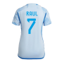 2022-2023 Spain Away Shirt (Ladies) (RAUL 7)
