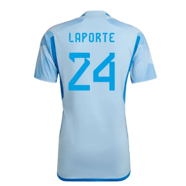 2022-2023 Spain Away Shirt (Laporte 24)