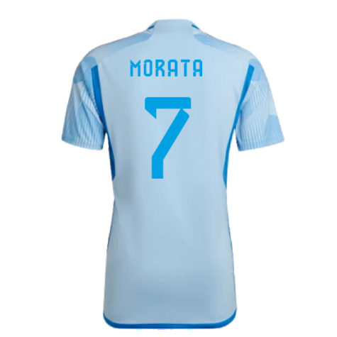 2022-2023 Spain Away Shirt (Morata 7)