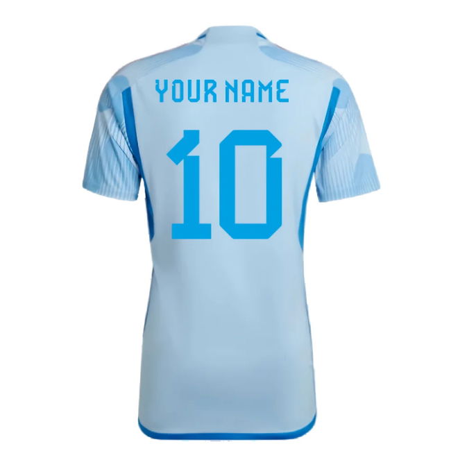 2022-2023 Spain Away Shirt (Your Name)