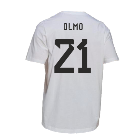 2022-2023 Spain DNA Graphic Tee (White) (Olmo 21)
