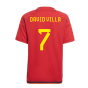 2022-2023 Spain Home Mini Kit (David Villa 7)
