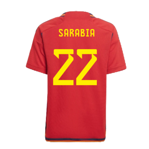 2022-2023 Spain Home Mini Kit (Sarabia 22)