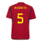 2022-2023 Spain Home Shirt (Kids) (Busquets 5)