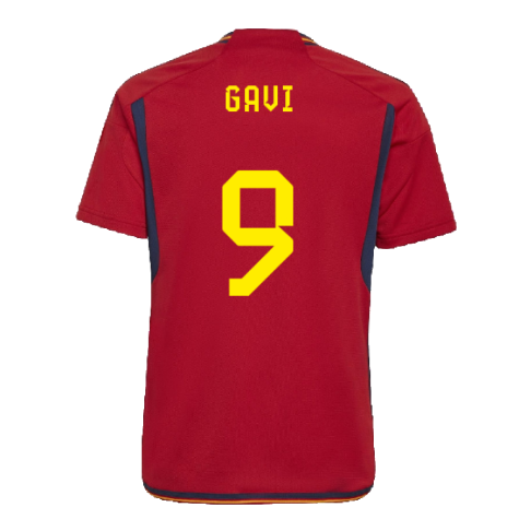 2022-2023 Spain Home Shirt (Kids) (Gavi 9)