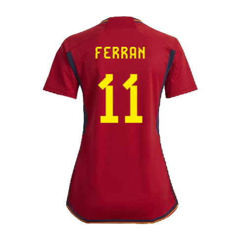 2022-2023 Spain Home Shirt (Ladies) (Ferran 11)