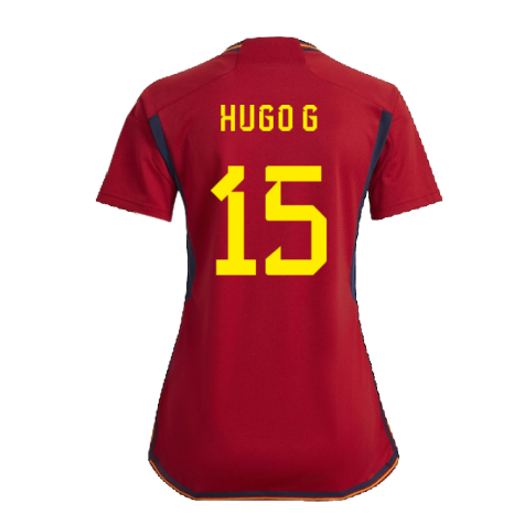 2022-2023 Spain Home Shirt (Ladies) (Hugo G 15)