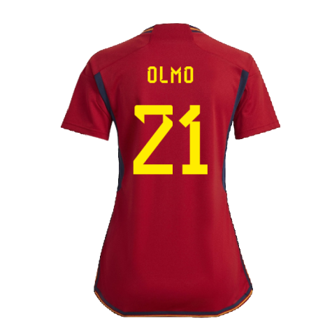 2022-2023 Spain Home Shirt (Ladies) (Olmo 21)
