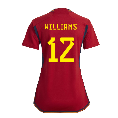 2022-2023 Spain Home Shirt (Ladies) (Williams 12)