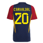 2022-2023 Spain Training Jersey (Navy) (CARVAJAL 20)