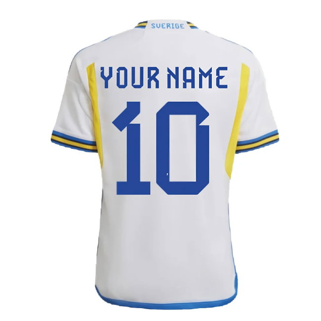 2022-2023 Sweden Away Shirt (Kids) (Your Name)