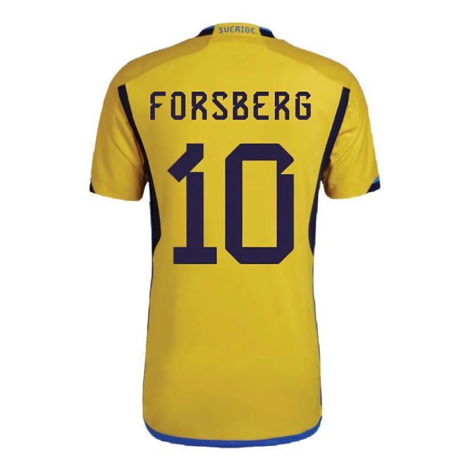 2022-2023 Sweden Home Shirt (FORSBERG 10)